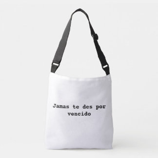 jamas te des por vencido tragetaschen mit langen trägern