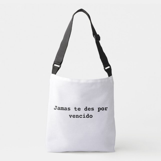 jamas te des por vencido tragetaschen mit langen trägern (Vorderseite)