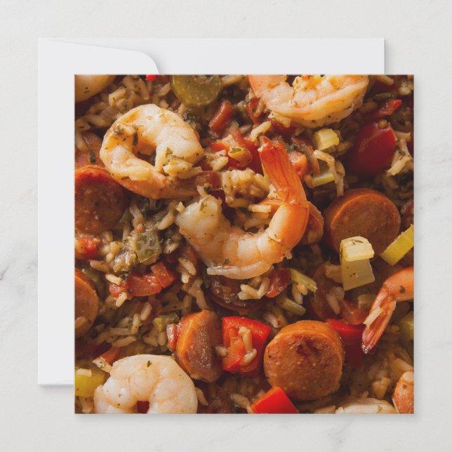 Jambalaya - Cajun Einladung! Einladung (Vorderseite)