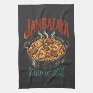 Jambalaya-Tag | Cajun-Essen Geschirrtuch
