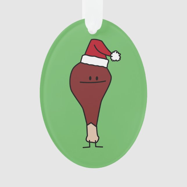 Jambe de Turquie vacances de port de Noël de (devant)