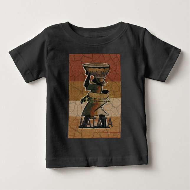 Jambo Habari Hakuna Matata. Baby T-shirt (Vorderseite)