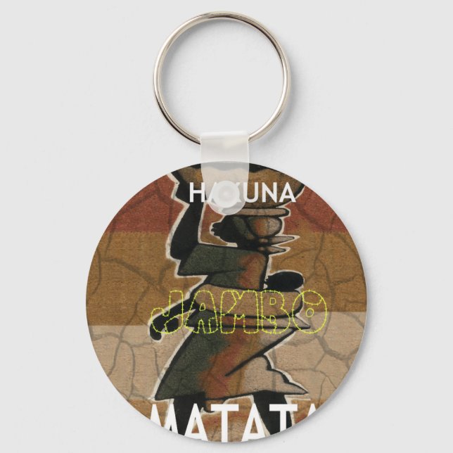 Jambo Habari Hakuna Matata. Schlüsselanhänger (Vorderseite)