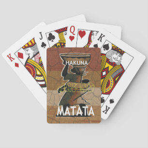 Jambo Habari Hakuna Matata. Spielkarten