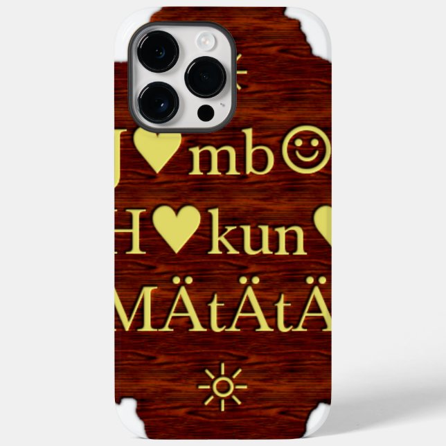 Jambo Hakuna Matata: African Art Print/Graphic title_seo2 (Rückseite)