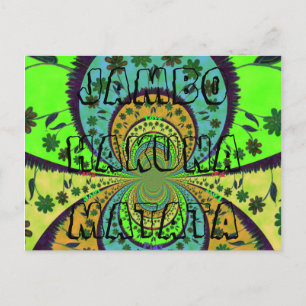 Jambo Hakuna Matata Afrikanische Ethik Kunst Postk Postkarte