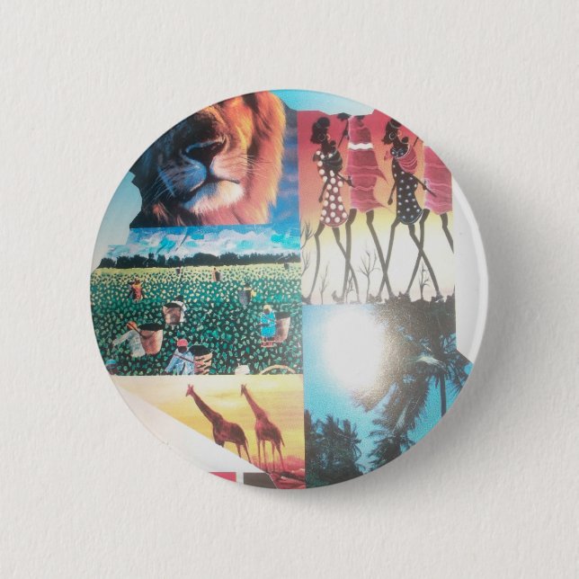 Jambo Kenya Hakuna Matata Button (Vorderseite)