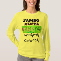 Jambo Kenya Hakunamatata Ich vermisse U wie Nyama 