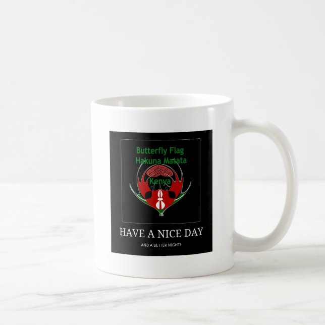 Jambo Kenya Kaffeetasse (Rechts)