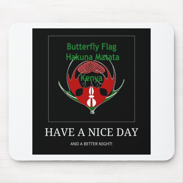 Jambo Kenya Mousepad (Vorne)