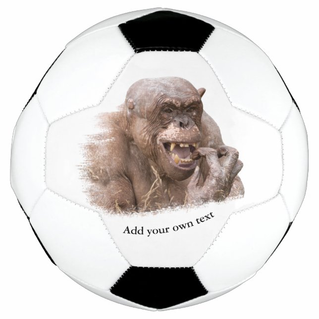 Jambo The Hairless Chimp (Ändern Sie Ihren eigenen Fußball (Vorderseite)