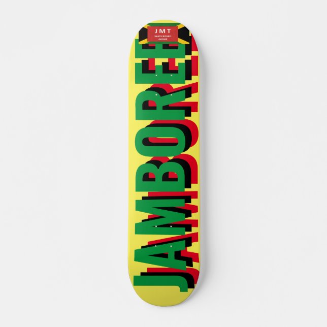 JAMBOREE 7 3/4" Skateboard Deck (Vorne)