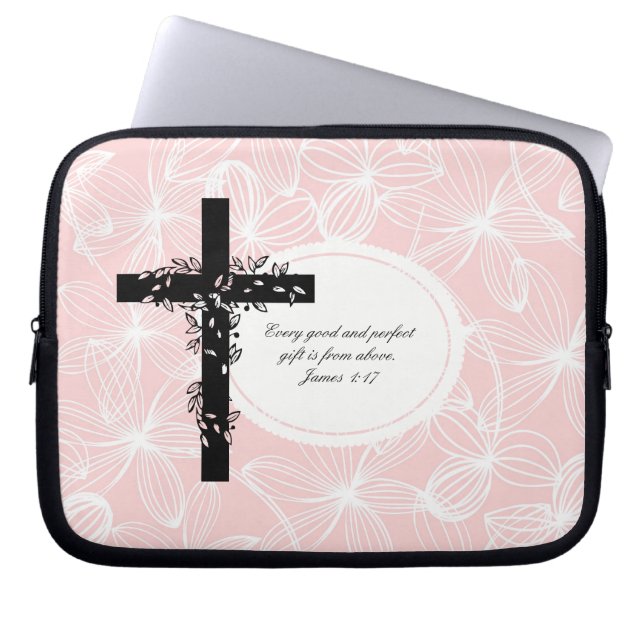 James 1:17 Laptop oder Netbook Carrier Sleeve (Vorderseite)