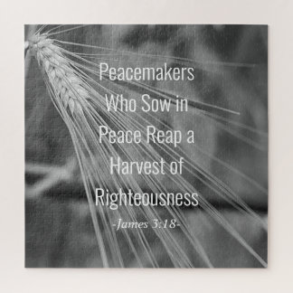 James 3:18 Bibelverse Ernte der Righeness