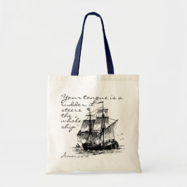 James-3:4 - Tasche mit 10 Schiffen