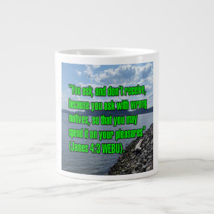 James 4:3 WEBU Tasse