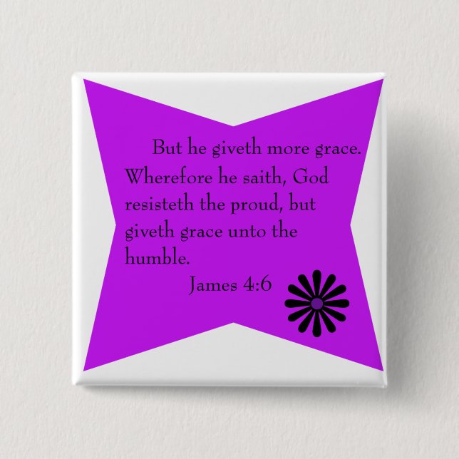 James-4:6knopf Button (Vorderseite)