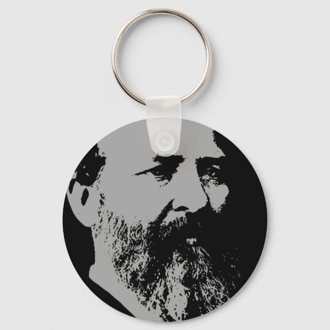 James A. Garfield Silhouette Schlüsselanhänger (Vorderseite)