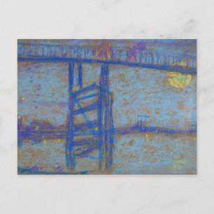 James Abbott McNeill Whistler -Nocturne-Battersea Postkarte