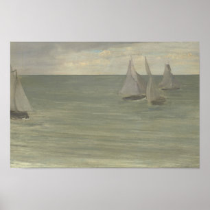 James Abbott McNeill Whistler - Trouville - Gray Poster