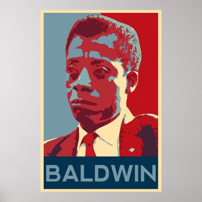 James Baldwin Poster (Vorne)