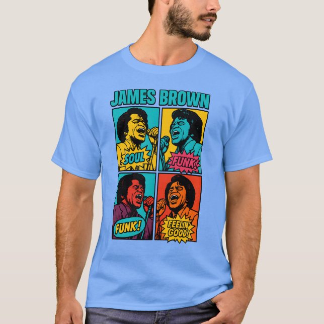 JAMES BROWN T-Shirt (Vorderseite)