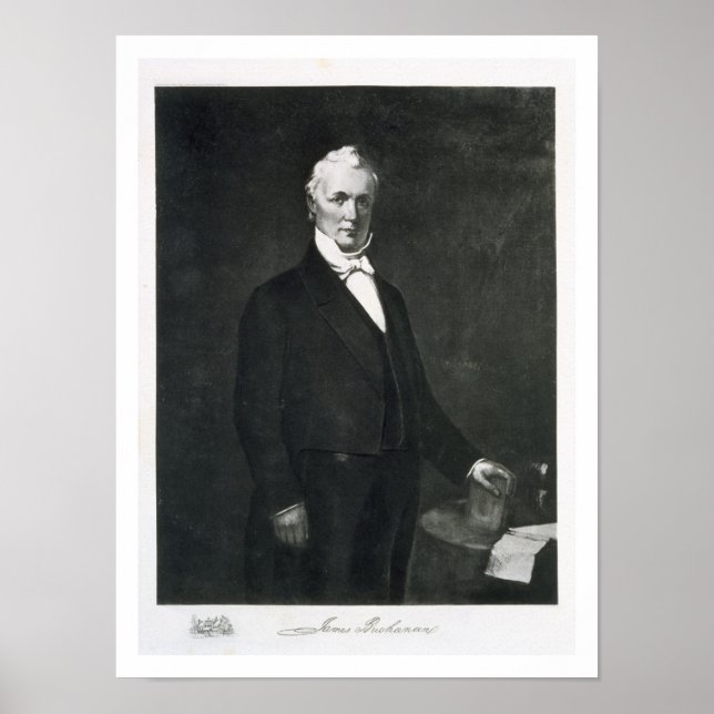 James Buchanan, 15. Präsident des Vereinigten Staa Poster (Vorne)