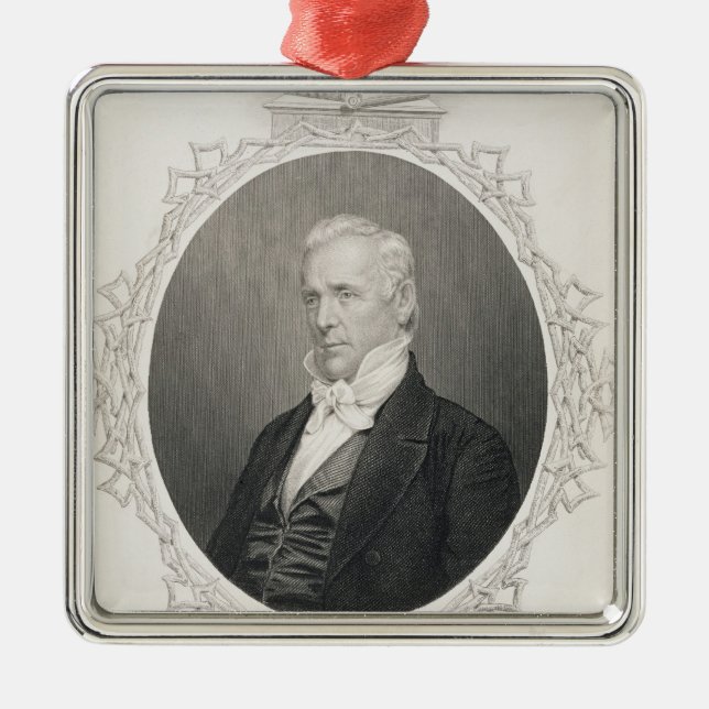 James Buchanan Ornament Aus Metall (Vorne)
