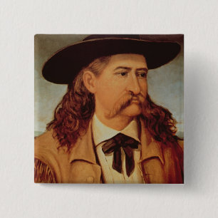 James-Butler "wilder Bill" Hickok (1837-76) 1874 Button