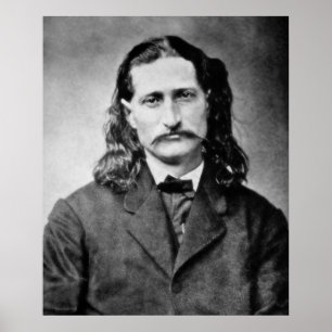 JAMES-BUTLER "WILDER BILL" HICKOK POSTER