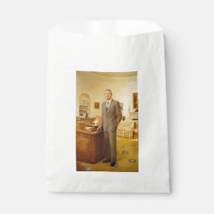 James Earl Carter Painted US-Präsident Portrait Geschenktütchen