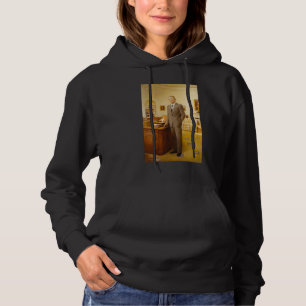 James Earl Carter Painted US-Präsident Portrait Hoodie