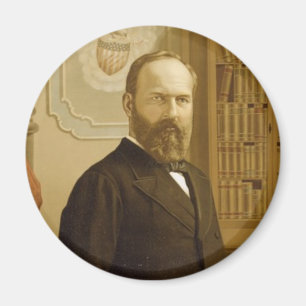 James ein Garfield-Magnet Magnet