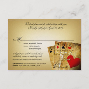 James et Annette Vegas CHAMPAGNE MÉTALLIQUE RSVP