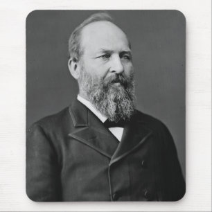 James Garfield 20. Präsident Mousepad