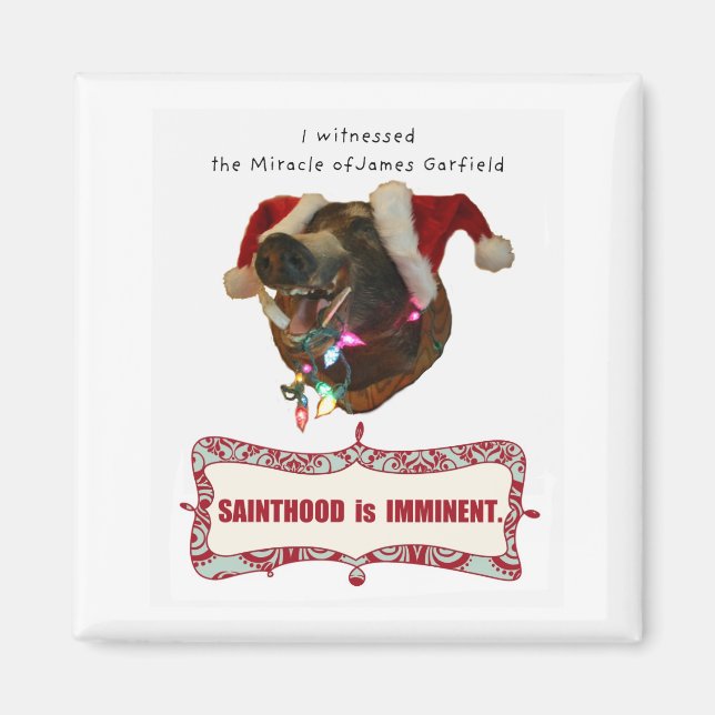 James Garfield für Sainthood Magnet (Vorne)