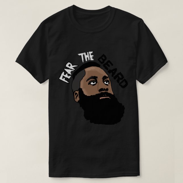 James Harden Furcht vor dem unverzichtbaren Bart-T T-Shirt (Design vorne)