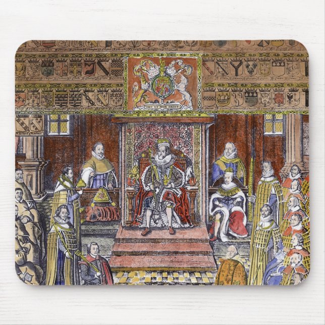 James I von England am Gericht, Mousepad (Vorne)