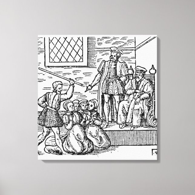 James I von England und VI von Schottland Leinwanddruck (Vorderseite)