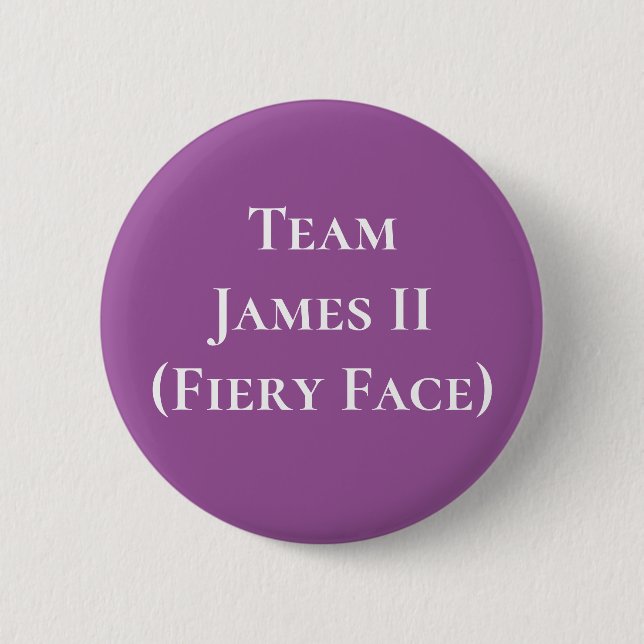 James II (Fiery Face), King of Schotten Button (Vorderseite)