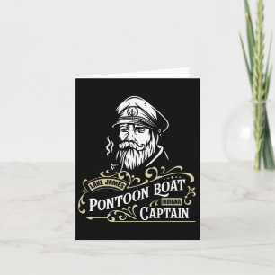 James Indiana Pontoon Captain Vintag Karte