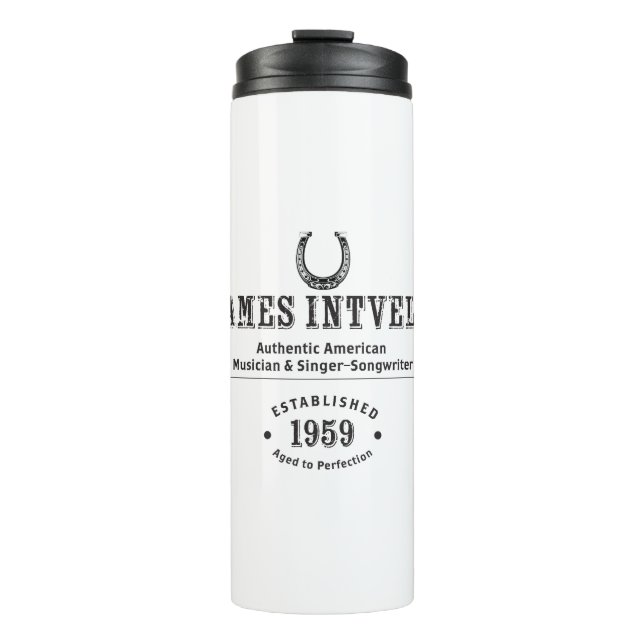 James Intveld Horseshoe Est. 1959 Thermosbecher (Vorderseite)