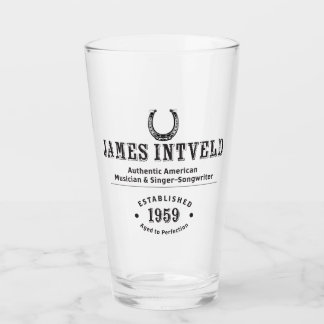James Intveld Hufeisen Bierglas Glas