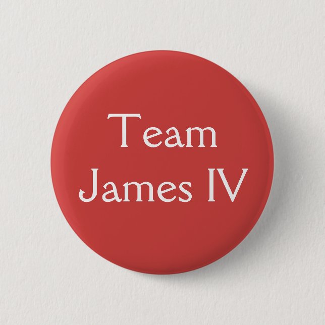 James IV, König von Schottland Button (Vorderseite)