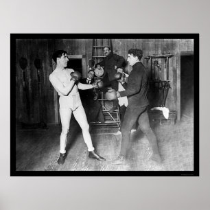 James J. Corbett Boxing 1905 Poster