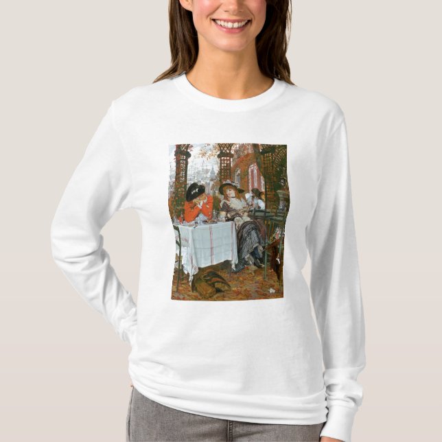 James Jacques Joseph Tissot | ein Mittagessen T-Shirt (Vorderseite)