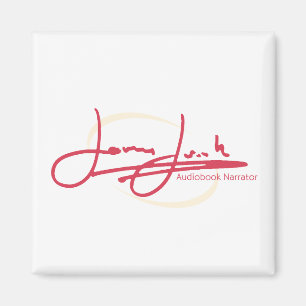 James Joseph Square Magnet Red/Gold