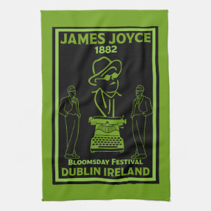 James Joyce Dublin Irland Geschirrtuch
