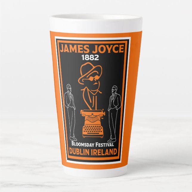 James Joyce Dublin Irland Milchtasse (Vorderseite)