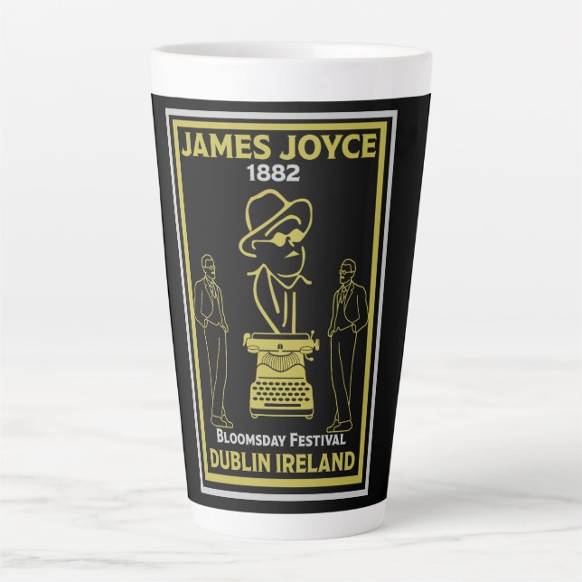 James Joyce Dublin Irland Milchtasse (Vorderseite)